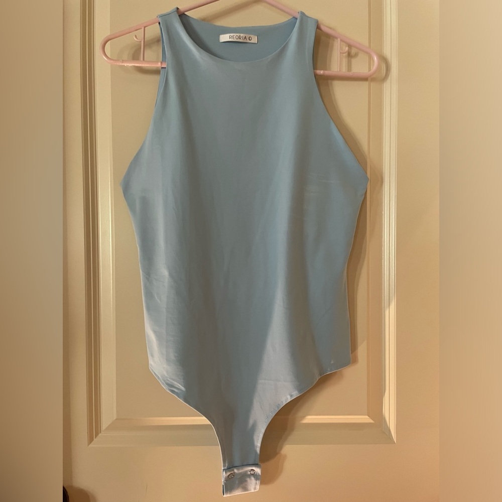 ReoRia Women’s Light Blue Bodysuit